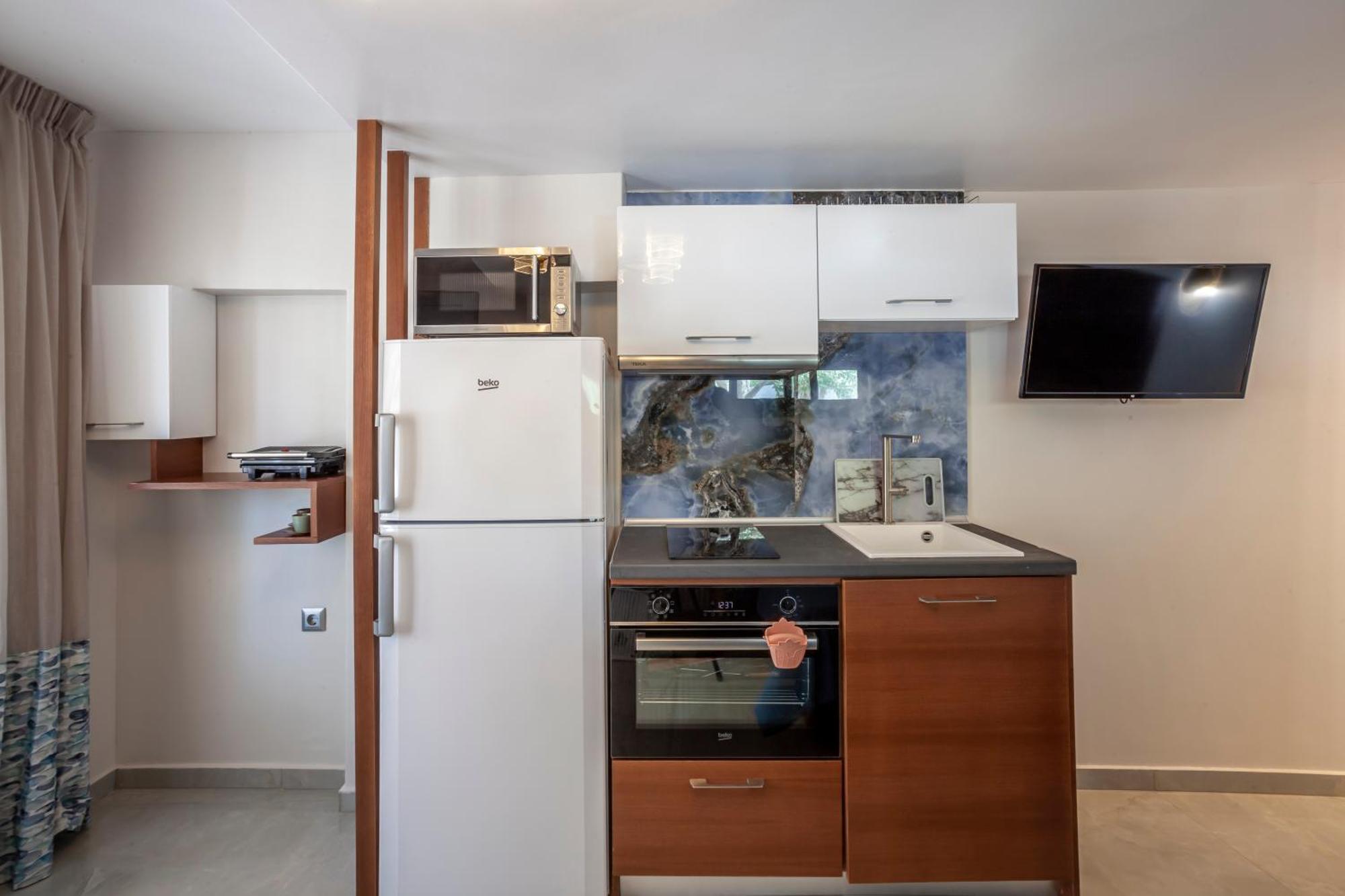 פפקוהורי Olia Seaside Residence 120M From The Beach חדר תמונה